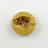 customer brand bamboo button