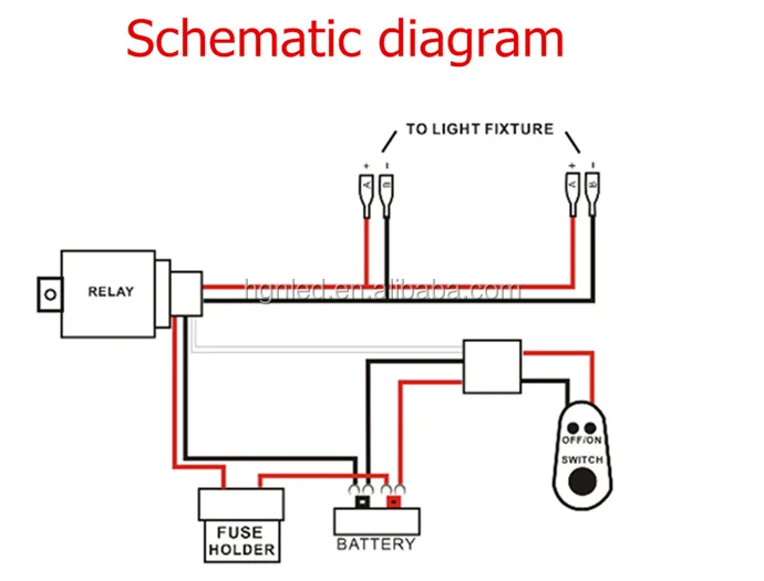 Light Bar Harness Wiring Diagram from sc01.alicdn.com