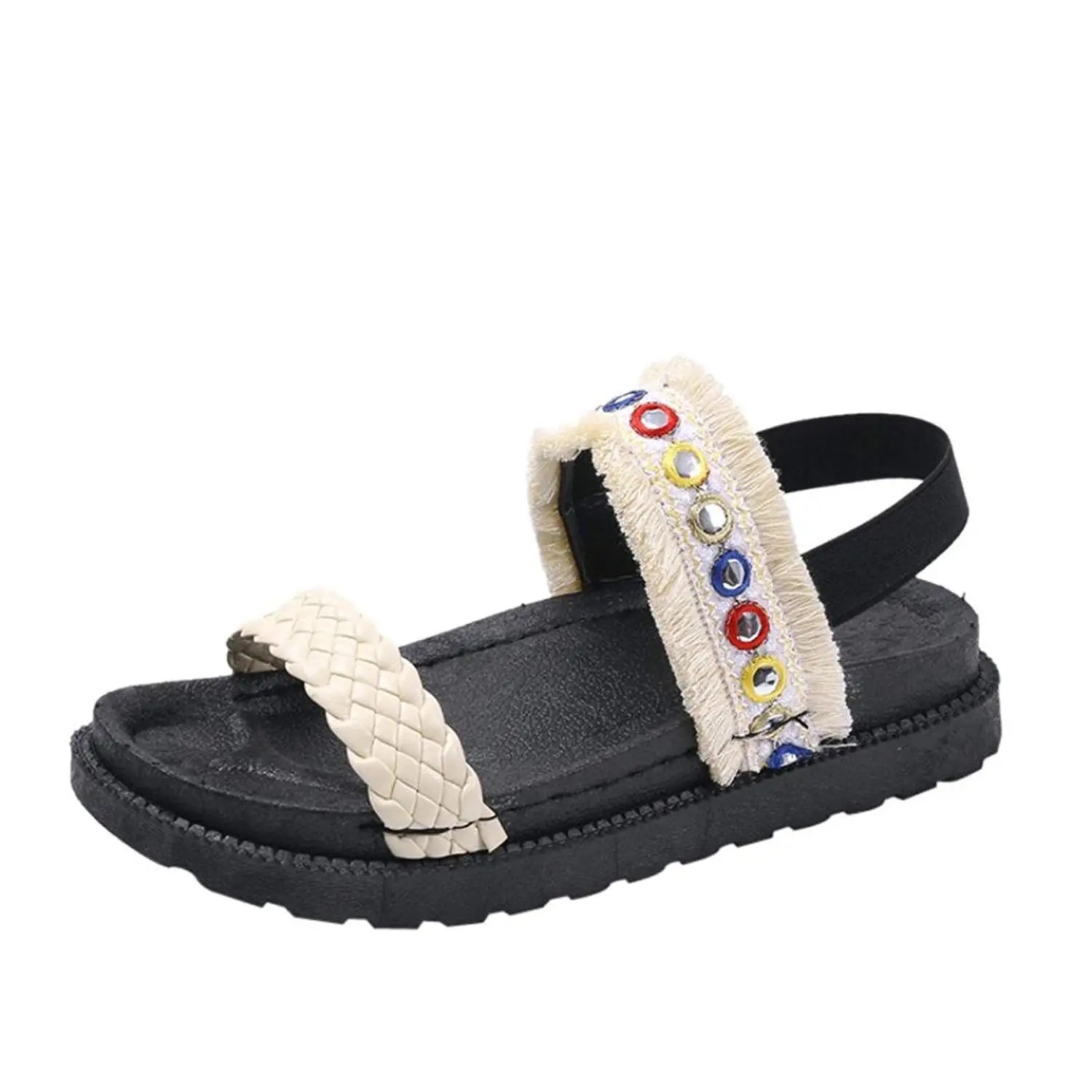 Cartoon Sliced Lemon Seamless Summer Slide Slipper For Men Women Boy Girl Outdoor Beach Sandal Shoes