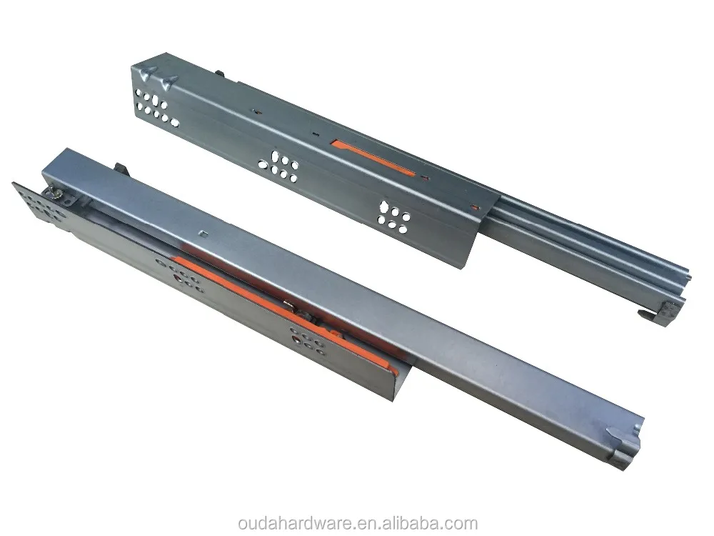 3fold Full Extension Push To Open Drawer Slide Channel Buy Slide