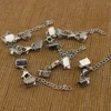 S866 Wholesale stainless steel ribbon end cap crimp beads,Band Clips Fasteners Clasp,crimp sets