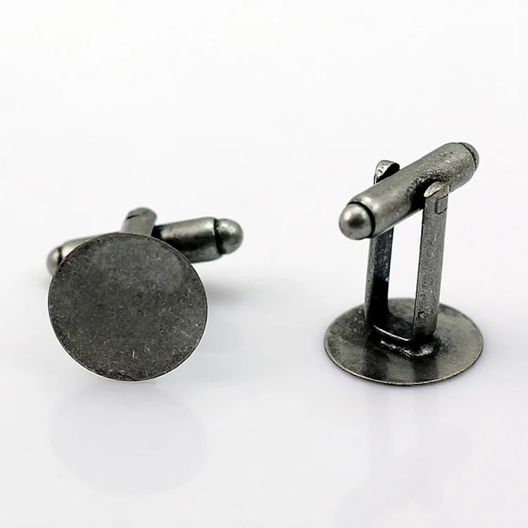 Beadsnice Brass Blank Cufflinks Customized Wholesale Findings Sets