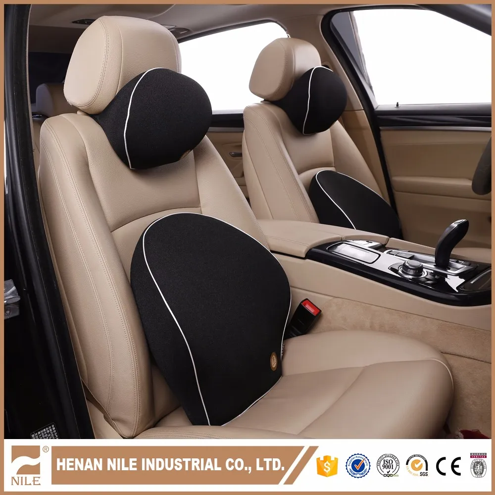 Soft Car Memory Foam  Lumbar Back and Neck  Pillows
