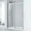 Extension Bathroom Big Roller Bypass Sliding Glass Shower Door