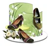 creative acrylic shoes display for shoe shop window stand