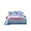 Premium 4pcs bedding set Home textiles TENCEL bed set satin with Sheets duvet covers pillows bedding set