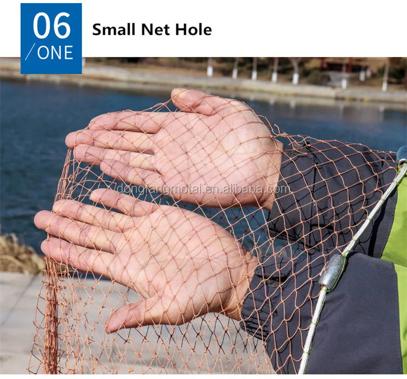 4FT-12FT 1.2LB/FT Sea Fishing Cast Net Hollow Galvanized Steel