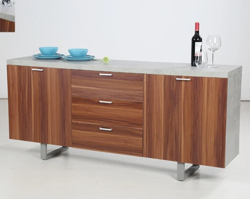 Factory supply custom vintage wood home furniture industrial style large wooden cabinet designs for living room