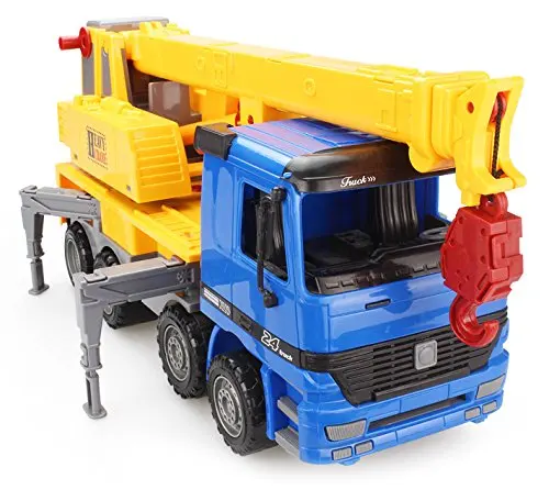 toy crane truck with claw