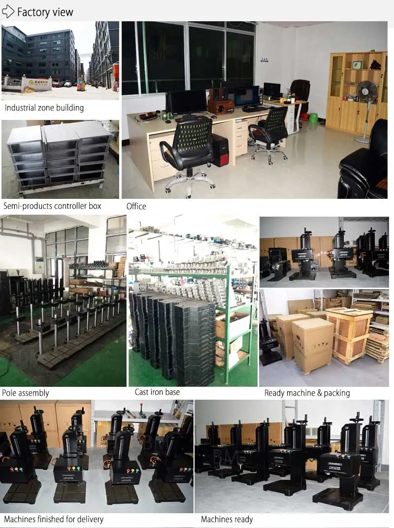 Special Aluminium Die Casting Pneumatic Dot Pin Marking Machine