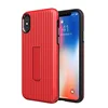 New product suitcase luggage phone case with hidden kickstand cellphone cases for iphone x