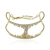 74892 xupign luxury Synthetic CZ european egyptian gold bangle bracelet, egyptian jewelry