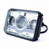 Chrome Black 4x6 LED headlight replacement Square Conversion drl High/Low Beam Atmosphere Flood light