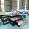 theme park space design 360 rotating children flying car ride for sale