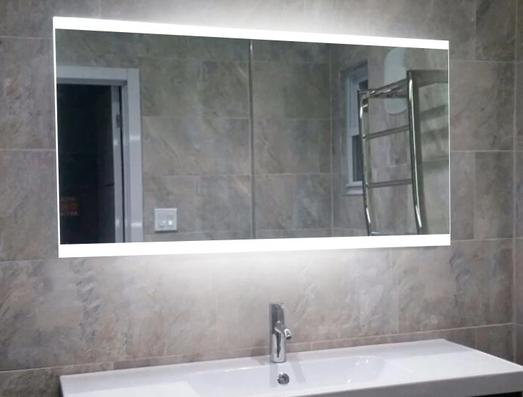Hotel Bathroom Illuminated Led Mirror Lighted Bathroom Vanity Mirror