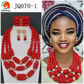 nigeria coral beads