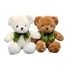 Bear with white t-shirt toys cute button bear stuffed plush toy fat bear plush toy gift