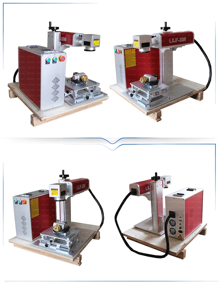 Lxf30w Laser Ear Tags Printing Machine Cattle Dog Cow Sheep Ear Tags