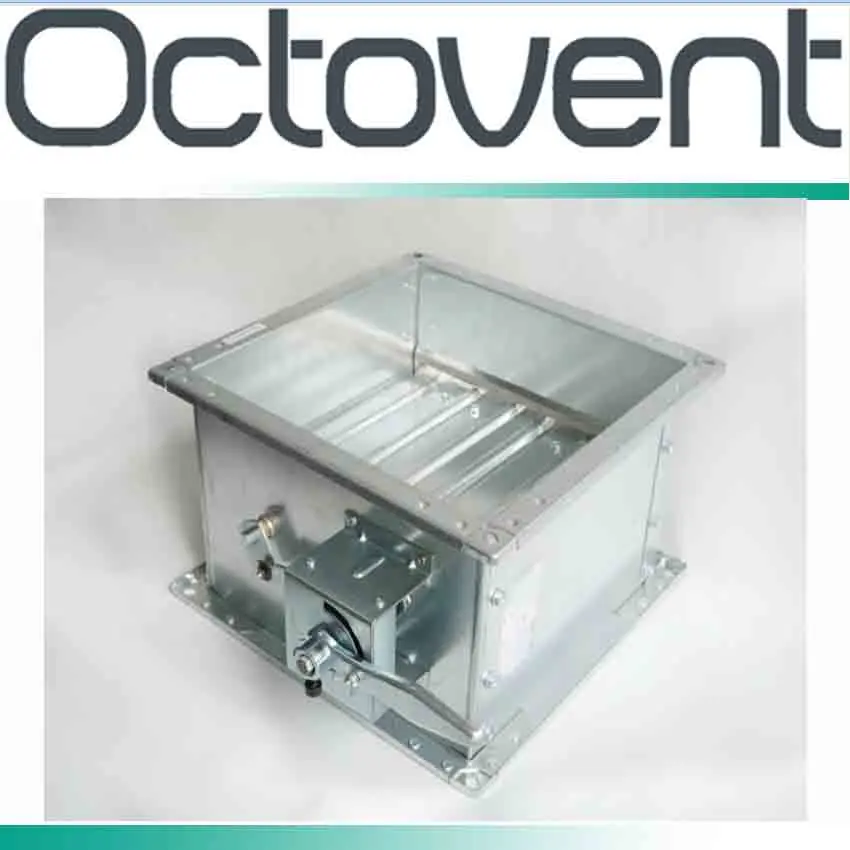 Ventilation Square Air Flow Volume Controller Damper For Air