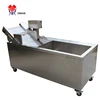 Water saving air bubble vegetable fruit washer machine