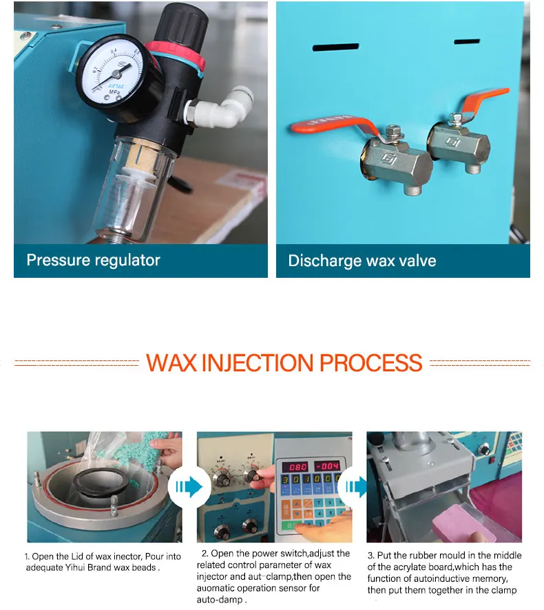 Digital vacuum wax injector, Digital wax injector (excellent version), jewelry casting machine