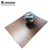 antique copper decoration wall panel etching finish surface stainless steel sheet