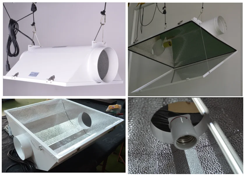 8 Inch Hydroponic Plant Grow Light Reflector Hood Buy Grow Light
