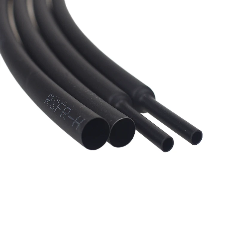 2:1 Black 2 4 6 8 10 12 14mm Diameter Heat Shrink Heatshrink Tubing ...