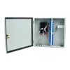 Outdoor/indoor wall mount sheet metal fiber optic distribution box for cable ftth terminal box