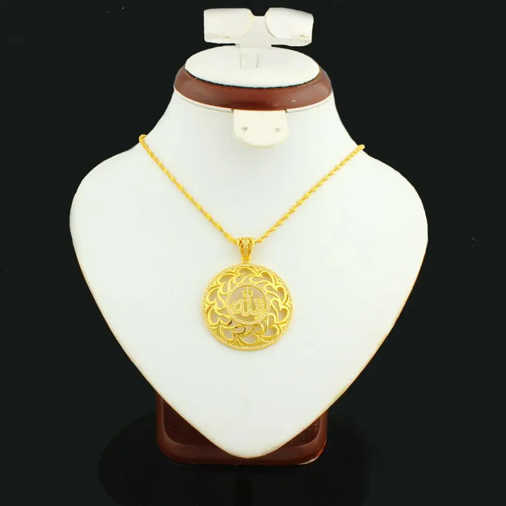 new design muslim gold pendant gold allah pendants, View design muslim ...