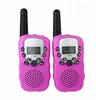 Mini Walkie Talkie Kids Radio T-388 0.5W UHF 462-467Mhz PMR Frequency Portable Two Way Radio Gift CB Radio Zastone