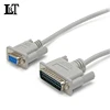6 Feet RS2326 Foot DB9 Female / DB25 Male Null Modem Ser DB9 Female / DB25 Male Null Modem Serial Cable