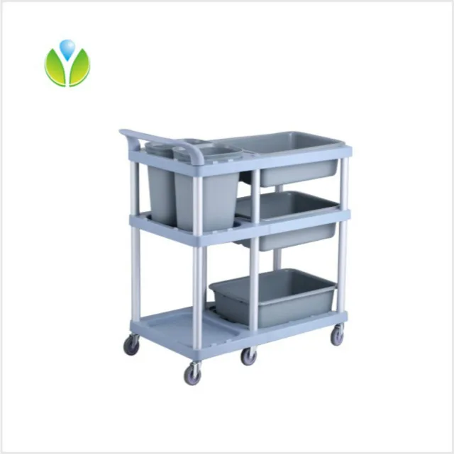 Patio Serving Carts Plastic Trolleys Service Trolley Serving Carts Plastic Trolleys