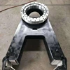 Piling rig accessory kelly guide frame