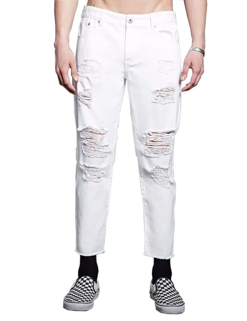 white jeans pent