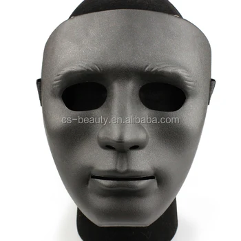 Black Adult Halloween Horror Full Face Scary Party Costumes Cosplay