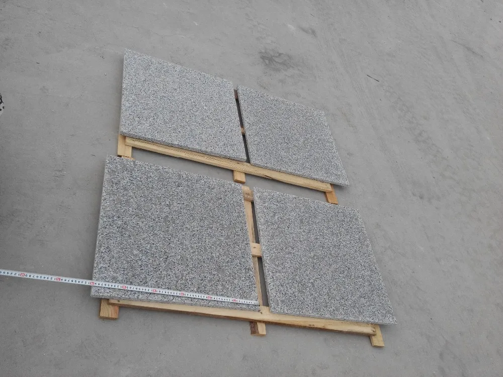 Cut to Size Chinese Cheap G383 Granite White Grey Pearl Flower Granite Tiles