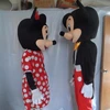 Hot sale custom design fancy mickey &minnie costume,popular cartoon mouse mascot costumes