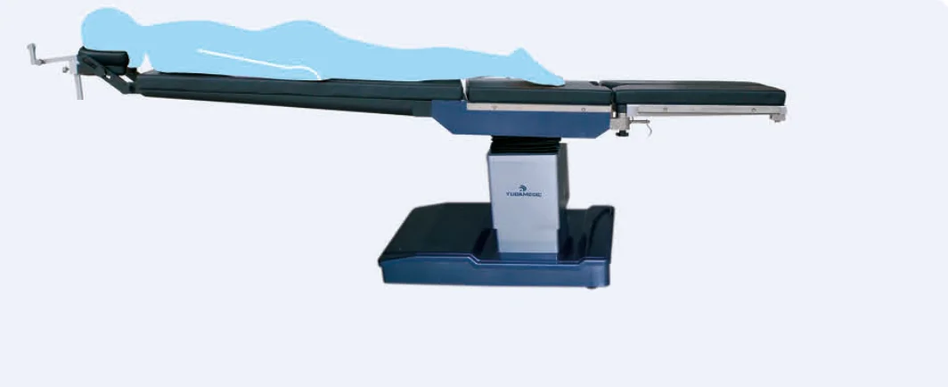Electric surgery table for rectal and kidney urological operation