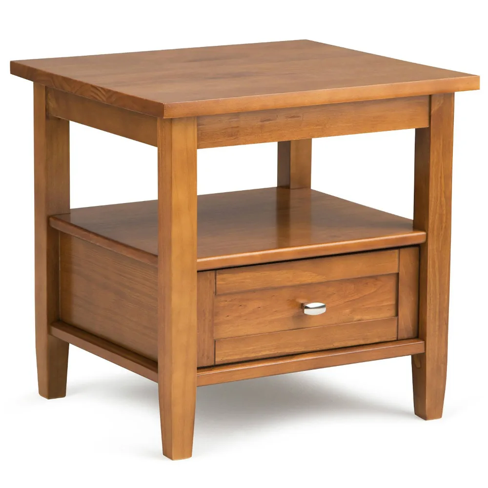 Home Living Room Furniture Collection Solid Wood End Table Small - Buy