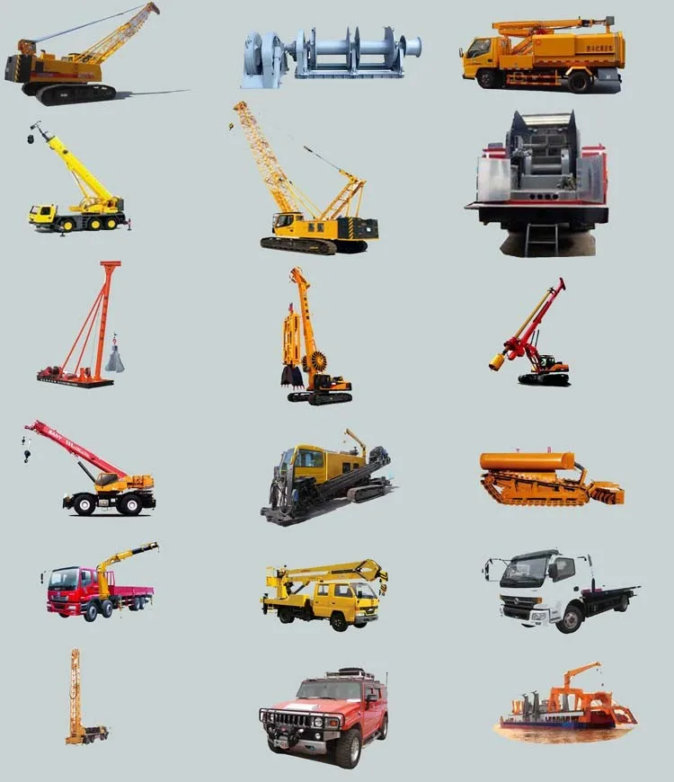 Виды подъемных кранов в картинках