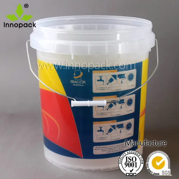 Yang Jelas Hitam 20l Ember Dengan Tutup Plastik - Buy 20l 