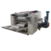Web tension control face tissue paper making machine