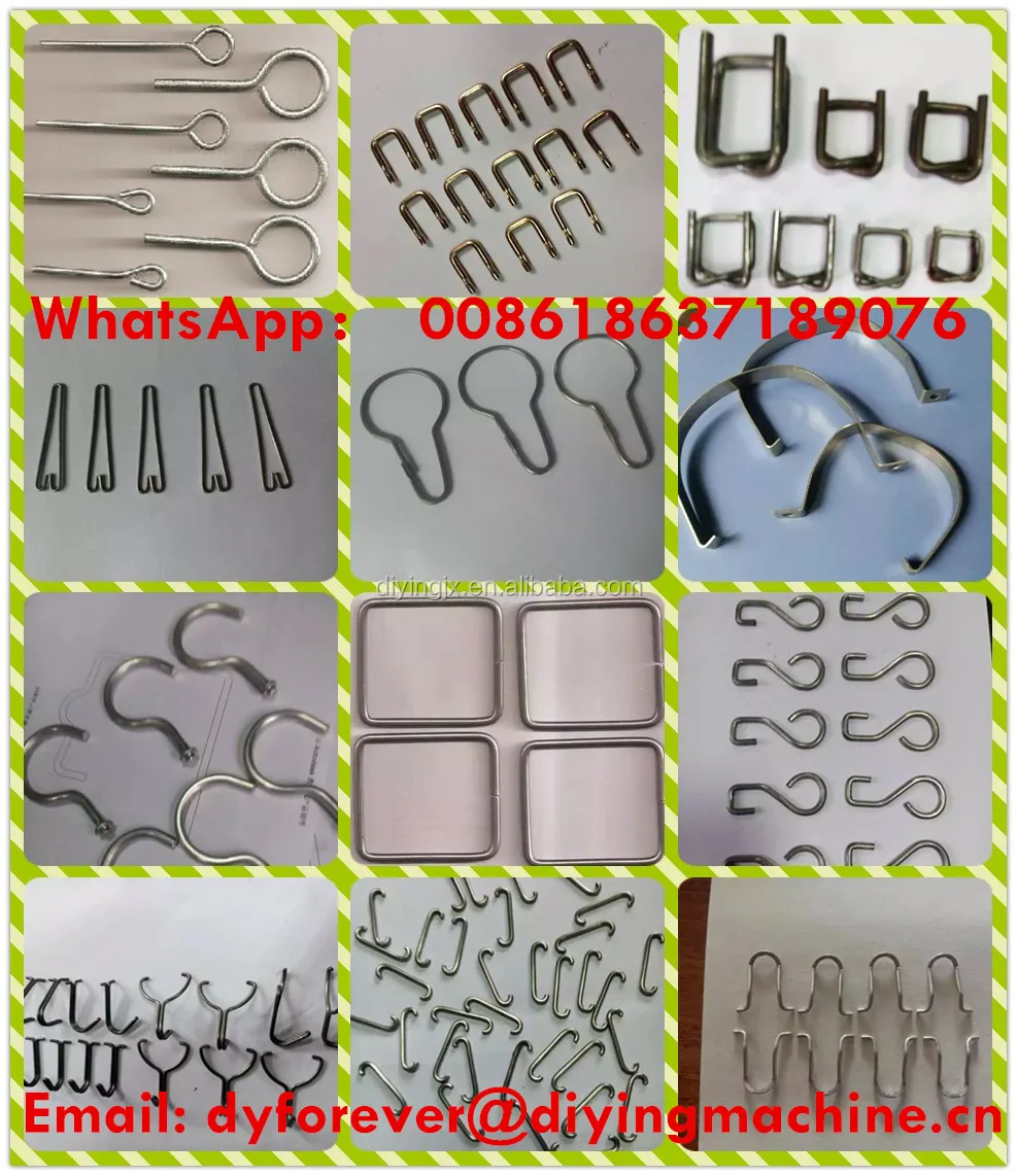 Automatic Hook Loop Buckle Making Machine/automatic Strapping Buckle Making Machine Economic