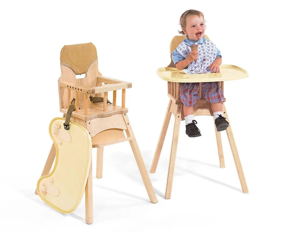 Daycare Sitting Feeding Wooden Baby High Chair Buy Wooden Baby High