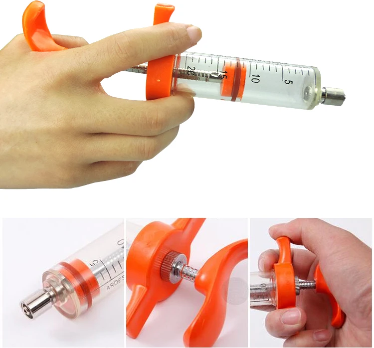 10ml 20ml Copper Head Continuous Poultry Injection Syringe