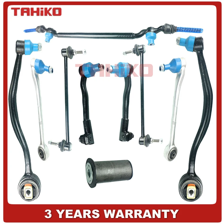 Et283242715 Center Drag Link Sway Bar Stabilizer Links Set Tie Rod