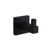 Wall Mounted Matt Black Robe Hook