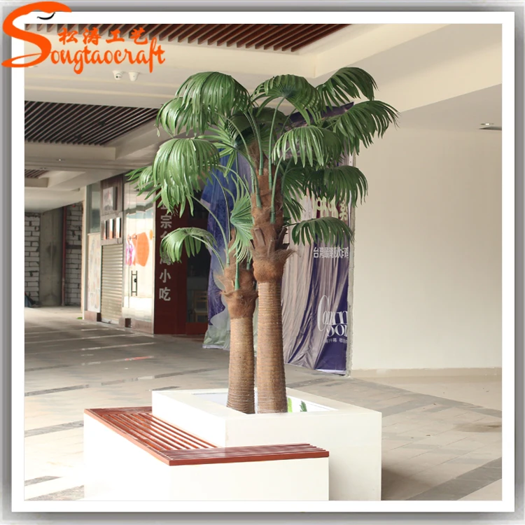 Palmeras Decorativas De Plástico Artificial Para Jardín Y Decoración