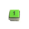 Mitsubishi DA180G02 12V New Green One-Layer Card Elevator Button